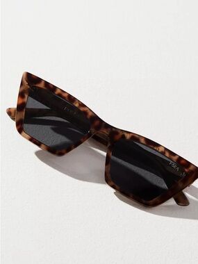 I-SEA x Anthropologie Chic Rosey Polarized NWT Sunglasses Cheetah